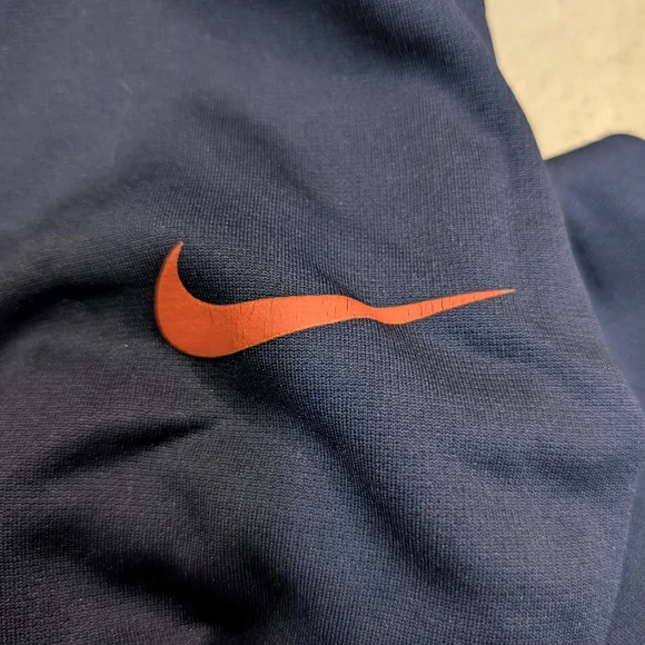 Nike Therma Fit Denver Broncos Navy Hoodie Men's XXL - Picture 2 of 9